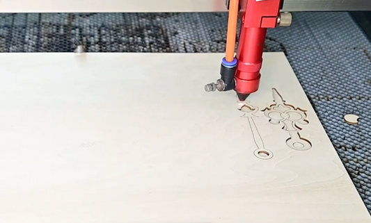 Laser Machining Fine Clocks