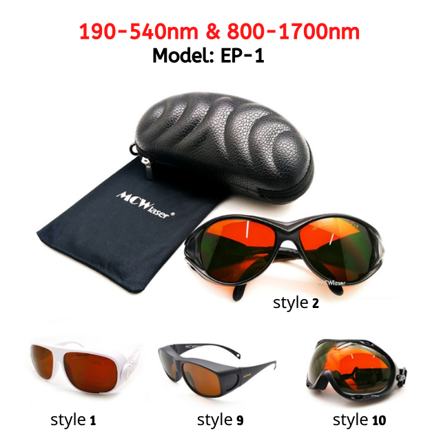 TOCH-TECH 900-1100nm OD7 + OD8 + 900-1080nm maschera di protezione Laser per sal TOCH-TECH 900-1100nm OD7 + OD8 + 900-1080nm maschera di protezione Laser per sal