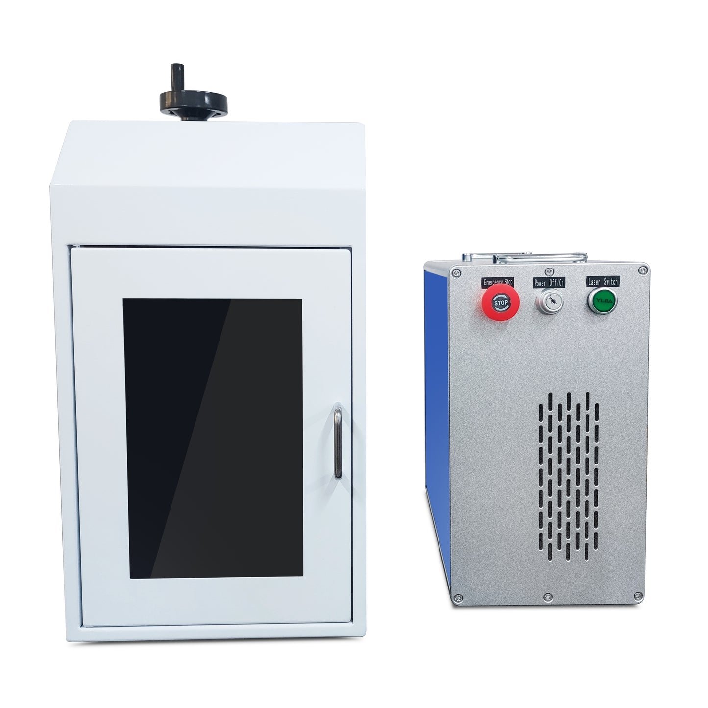 Metallschutzhülle für MCWlaser Split-Typ-Faserlasergravierer 20 W 30 W 50 W 60 W 80 W 100 W Raycus JPT Mopa