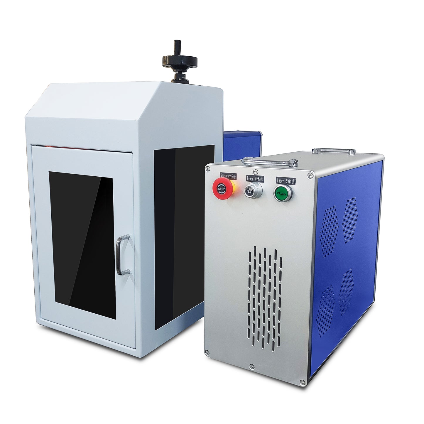 Metallschutzhülle für MCWlaser Split-Typ-Faserlasergravierer 20 W 30 W 50 W 60 W 80 W 100 W Raycus JPT Mopa