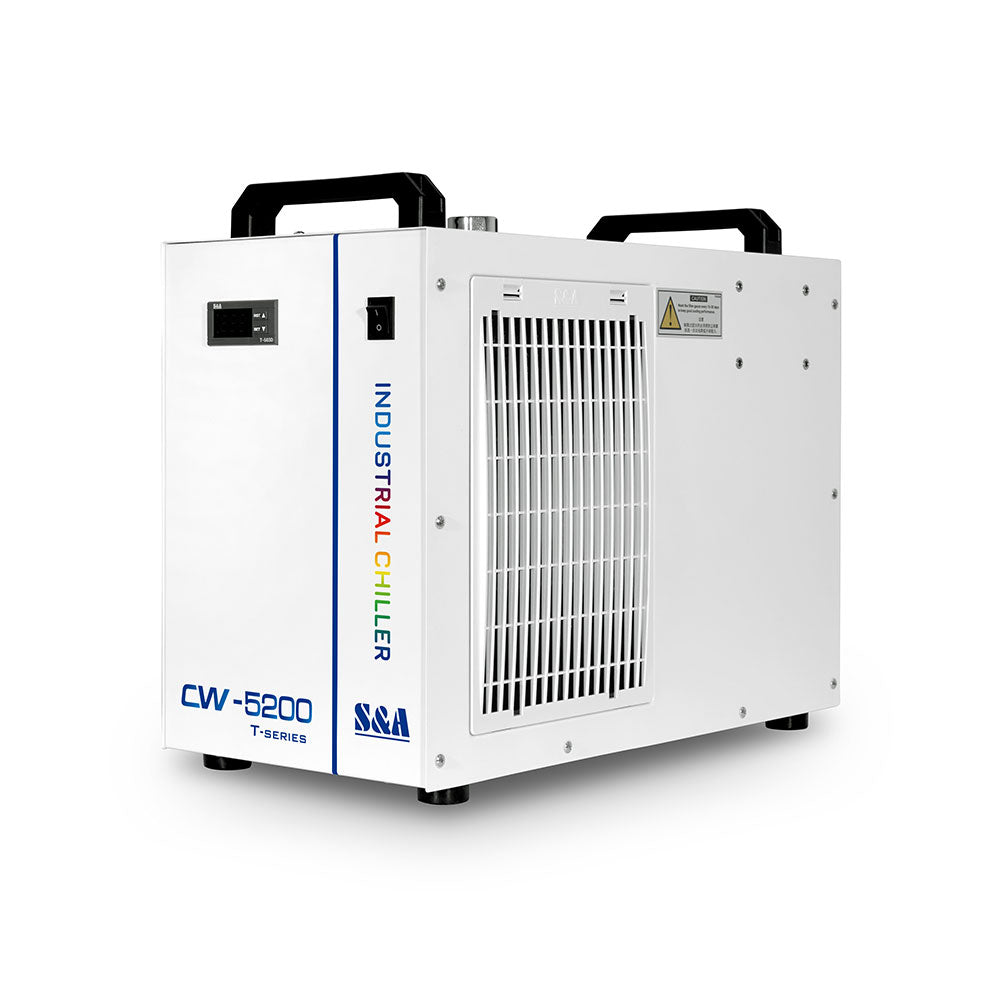 refroidisseur d'eau industriel de réfrigération cw-5200 de capacité de  refroidissement de 1400w