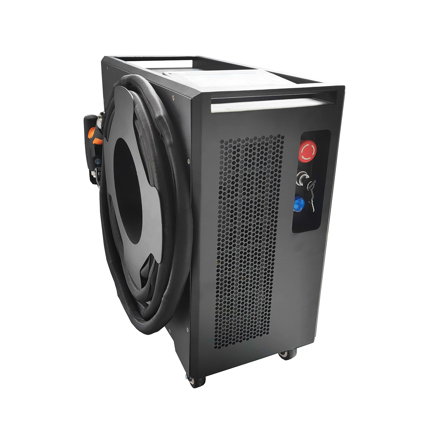 MCWlaser 1000W/1500W Compact Laser Welding Machine 1064nm Fiber Laser Welder with Auto Wire Feeder for Metal Welding 220V 50/60Hz - Black