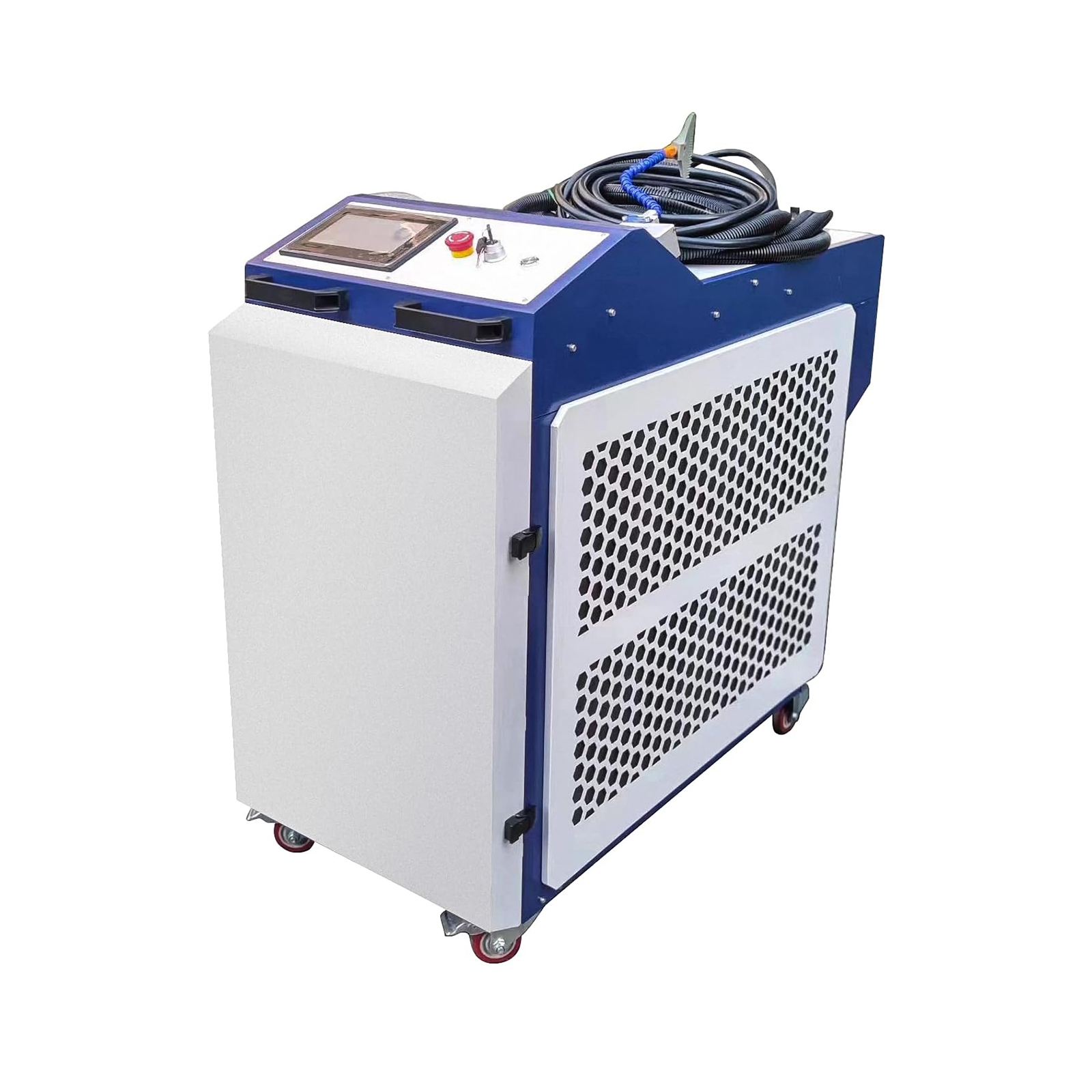 MCWlaser 3000W Laser Cleaning Machine Raycus Fiber Laser Rust Remover with 20m Cable for Rust Paint Coating Oil Stain Removal