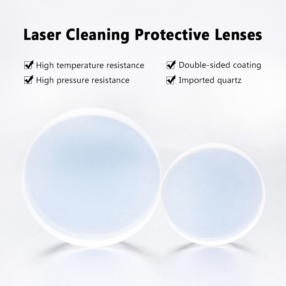 Protective Lens 3PCS for 1000W 1500W 2000W  Continuous Laser Cleaning Machine for Laser Cleaning Head