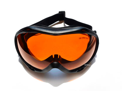 MCWlaser Laser Goggle 190-540nm Lunettes de protection de sécurité EP-3 Type d'absorption
