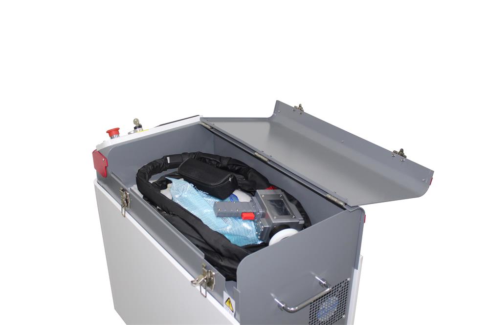 MCWlaser 200/300 W Pulslaser-Reinigungsmaschine, Handentfernungsreiniger für die Entfernung von Metallrost, Aluminiumlegierungsoxidschichten 