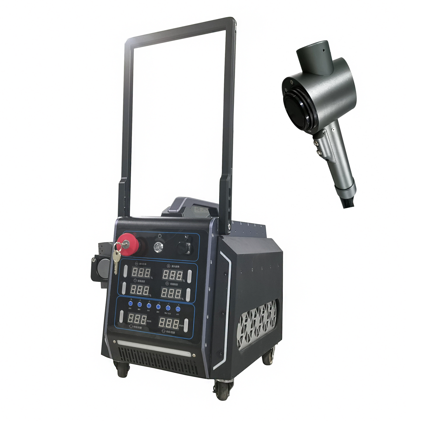 HEROLASER 200W Laser Cleaning Machine , Handheld Laser Rust Remover
