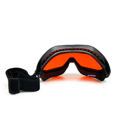 MCWlaser Laser Goggle 190-540nm Lunettes de protection de sécurité EP-3 Type d'absorption