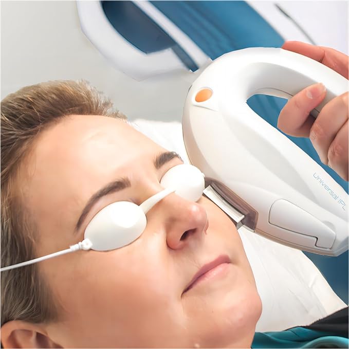 Occhiali Protettivi IPL Per Luce UV E LED – Trasparenti, Regolabili, Protezione 200-2000 Nm Per Trattamenti Estetici