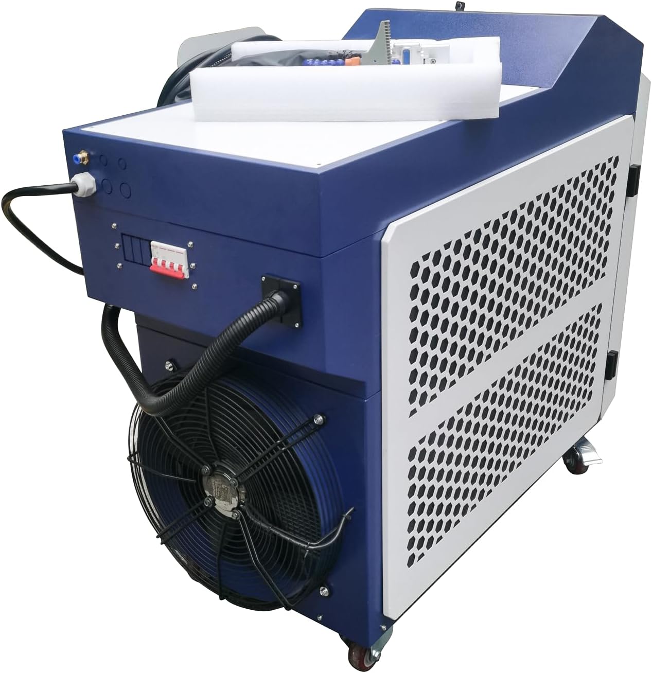 MCWlaser 3000W Laser Cleaning Machine Raycus Fiber Laser Rust Remover with 20m Cable for Rust Paint Coating Oil Stain Removal