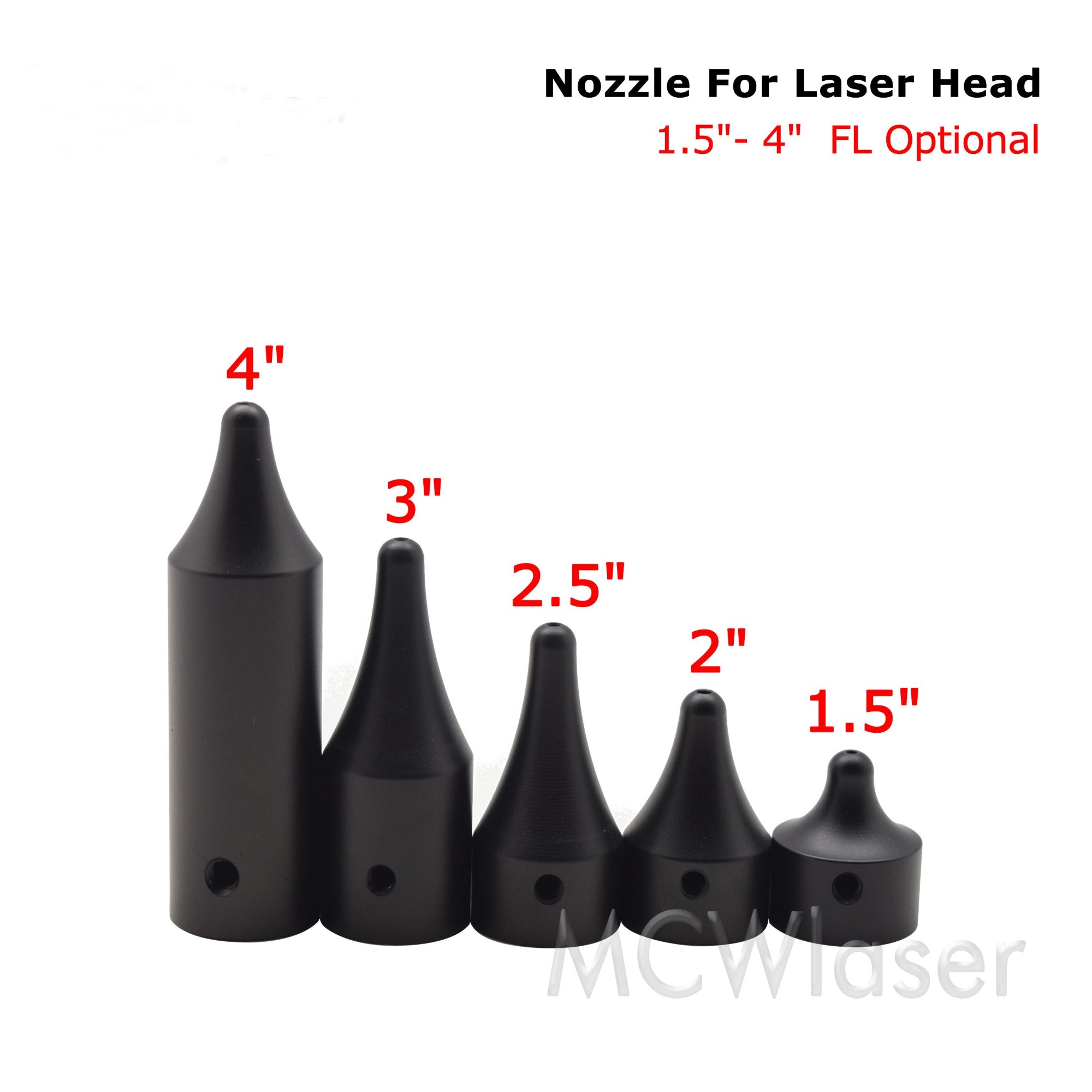 MCWlaser Laser Head Nozzle For CO2 Laser Engraving Cutting Machine