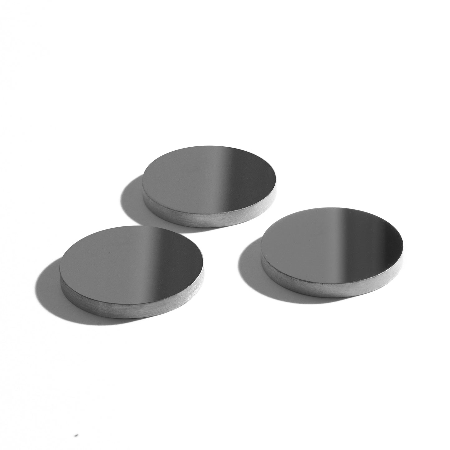 MCWlaser Mo miroir réfléchissant 3 pièces pour graveur Laser CO2 10600nm 10.6um