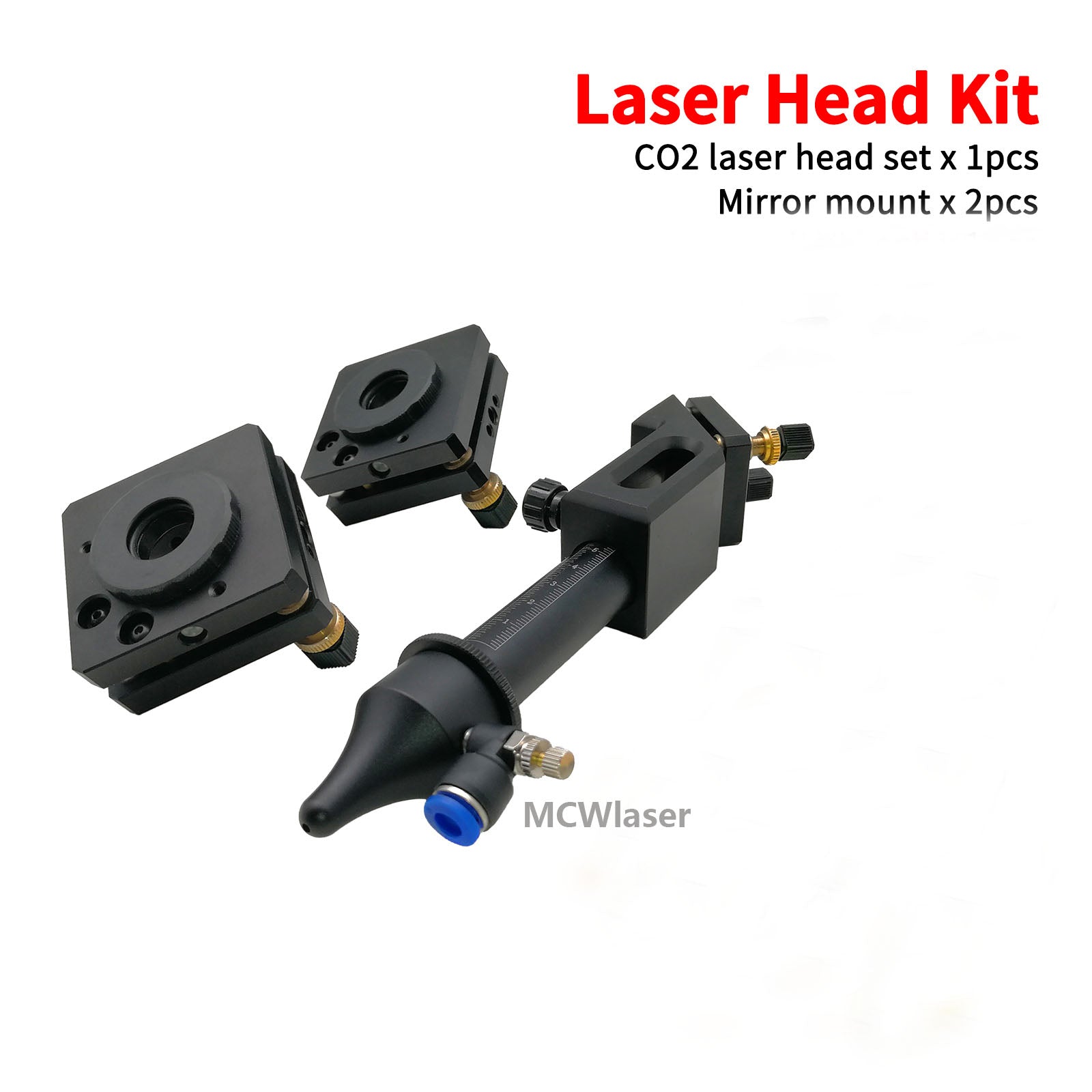 MCWlaser Laserkopf-Kits für CO2-Lasergravur-Schneidemaschine