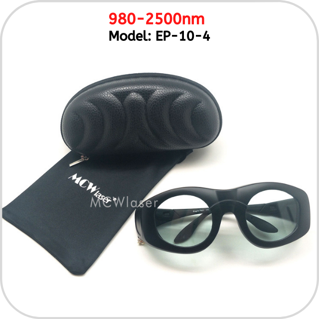 MCWlaser Laser Goggle 980-2500nm Safety Protective Glasses EP-10