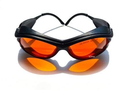MCWlaser Laserschutzbrille 190-540 nm Sicherheitsschutzbrille EP-3 Absorptionstyp