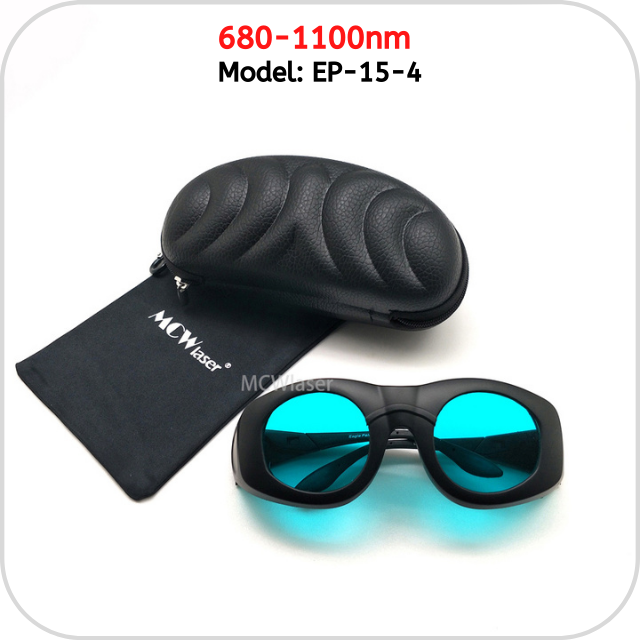 MCWlaser Laserbrille 680-1100 nm Sicherheitsschutzbrille EP-15