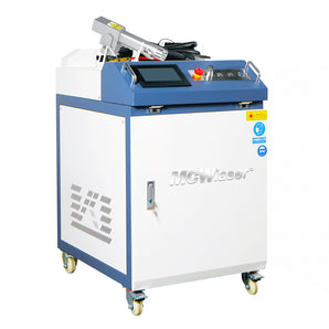 Raycus B-Serie B2000 Handlaser-Rostentfernungsgerät 2000W für Metall, Graffiti, Farbe, Beschichtungen, Öl und Schimmel 