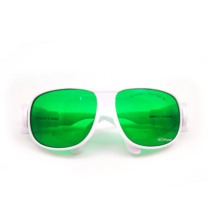 MCWlaser Laserschutzbrille 190–470 und 610–760 nm Sicherheitsschutzbrille EP-13