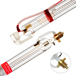 MCWlaser CO2 Laser Tube 40W–180W (Universal) for Engraving & Cutting