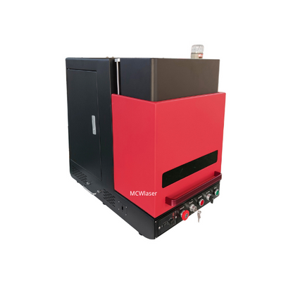 MCWlaser – Machine de fabrication de Laser à Fiber Raycus de Type B, 20W/30W/50W, Machine de gravure et de marquage sur métal