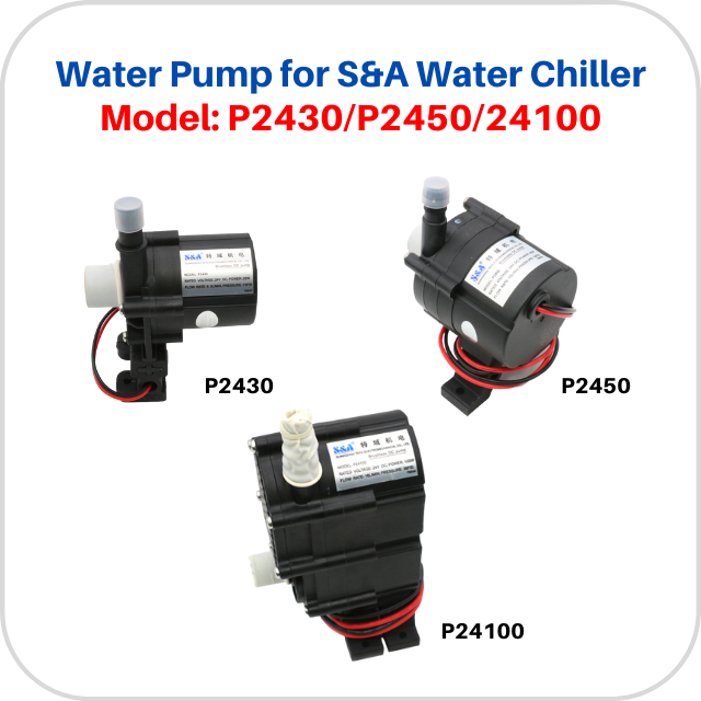 Wasserpumpe P2430 P2450 P24100 für S&amp;A Industriekühler CW-3000 CW-5000 CW-5200