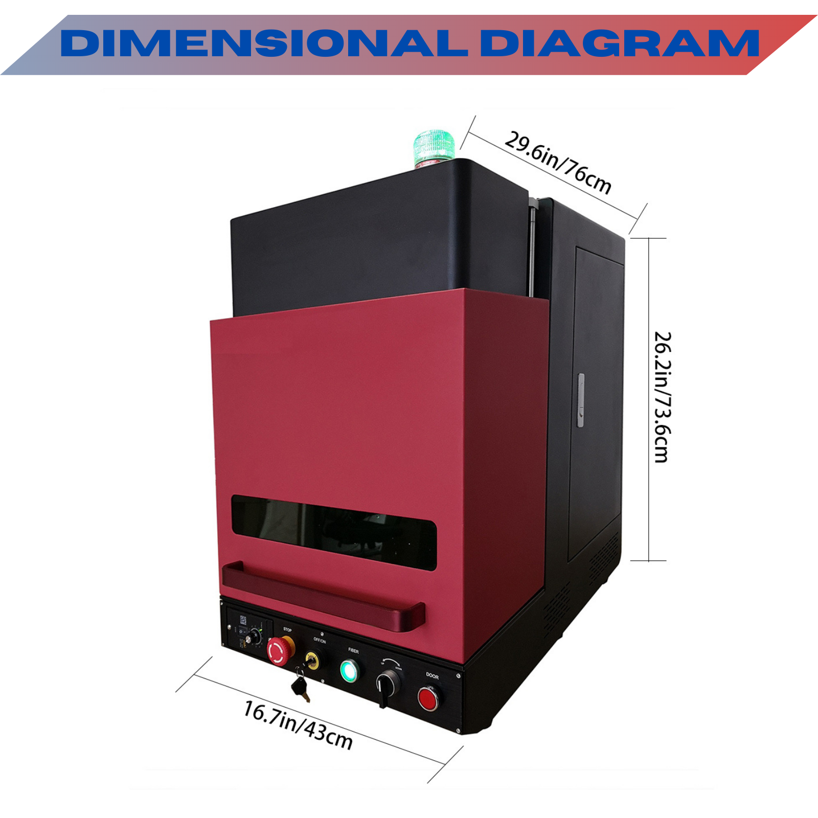 Raycus Fiber Laser Engraver Marking Machine