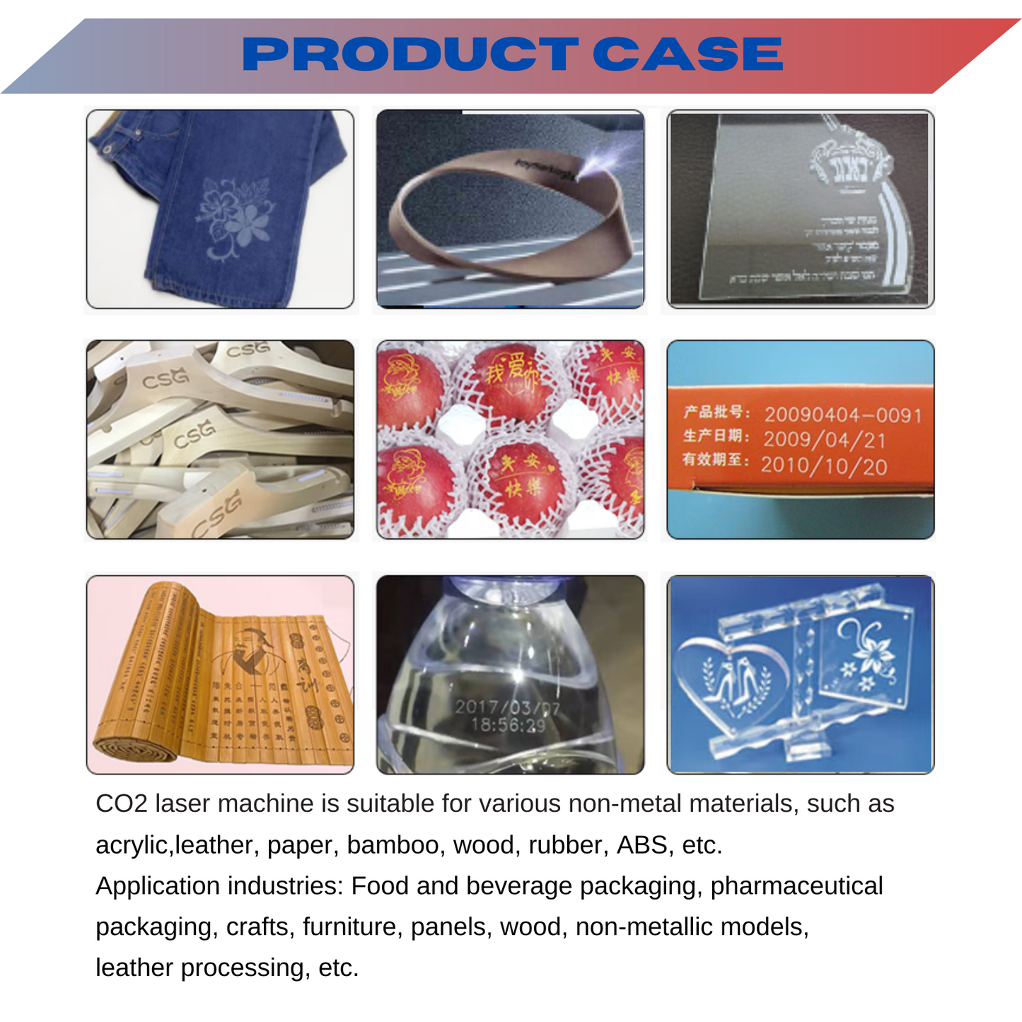 MCWlaser CO2 Laser Marking Machine