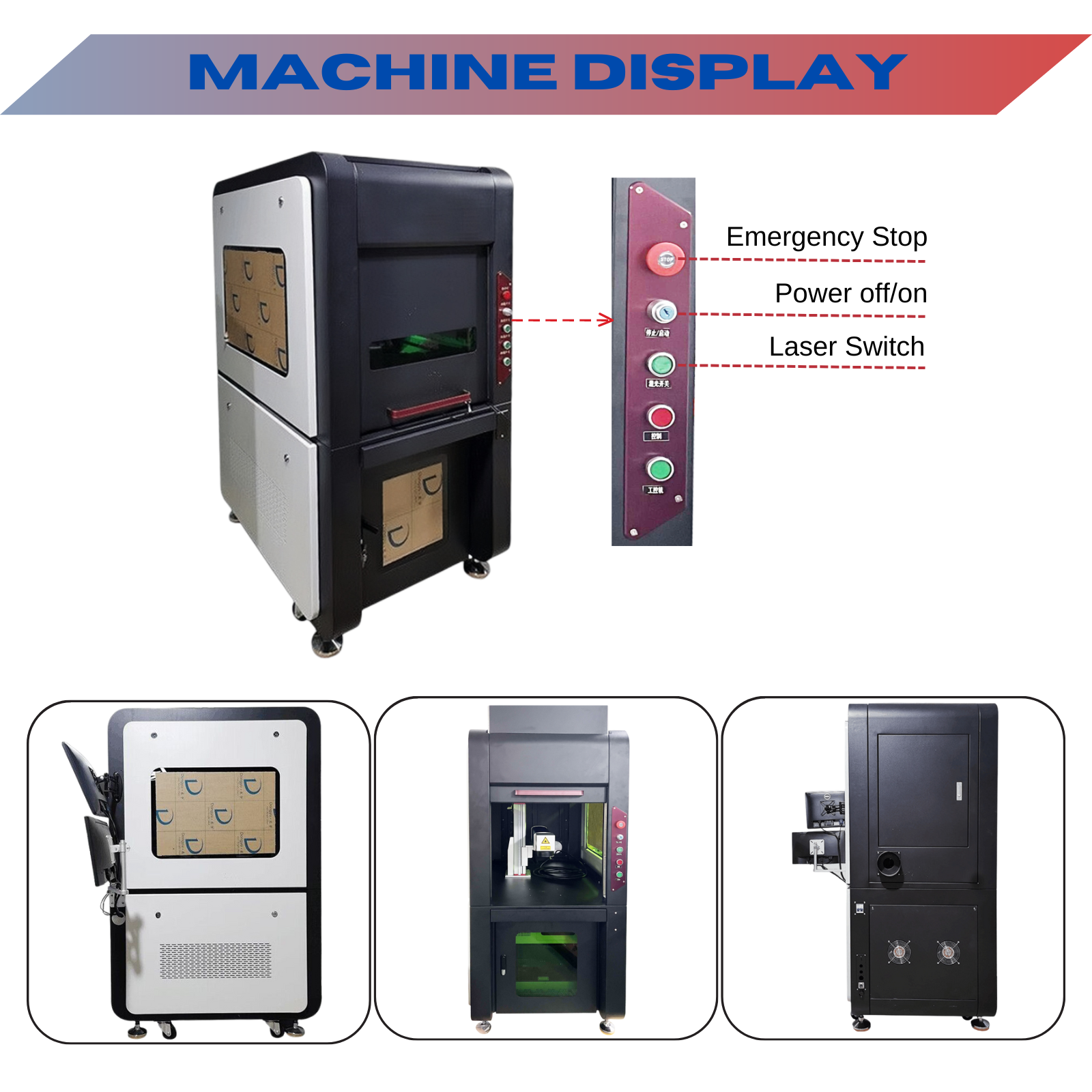 100W MOPA JPT M7 Fiber Laser Engraver