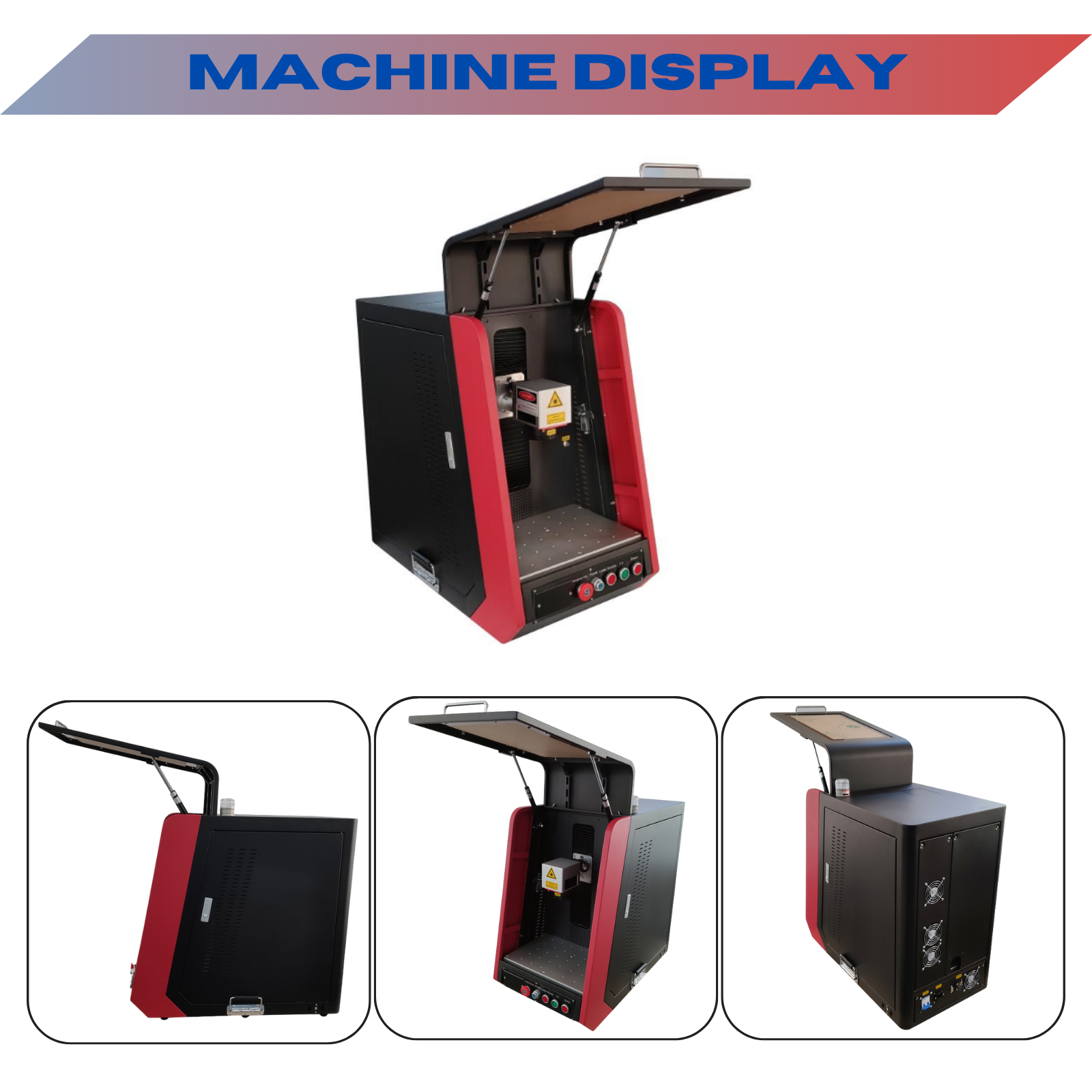 50W Raycus Fiber Laser Engraver Marking Machine