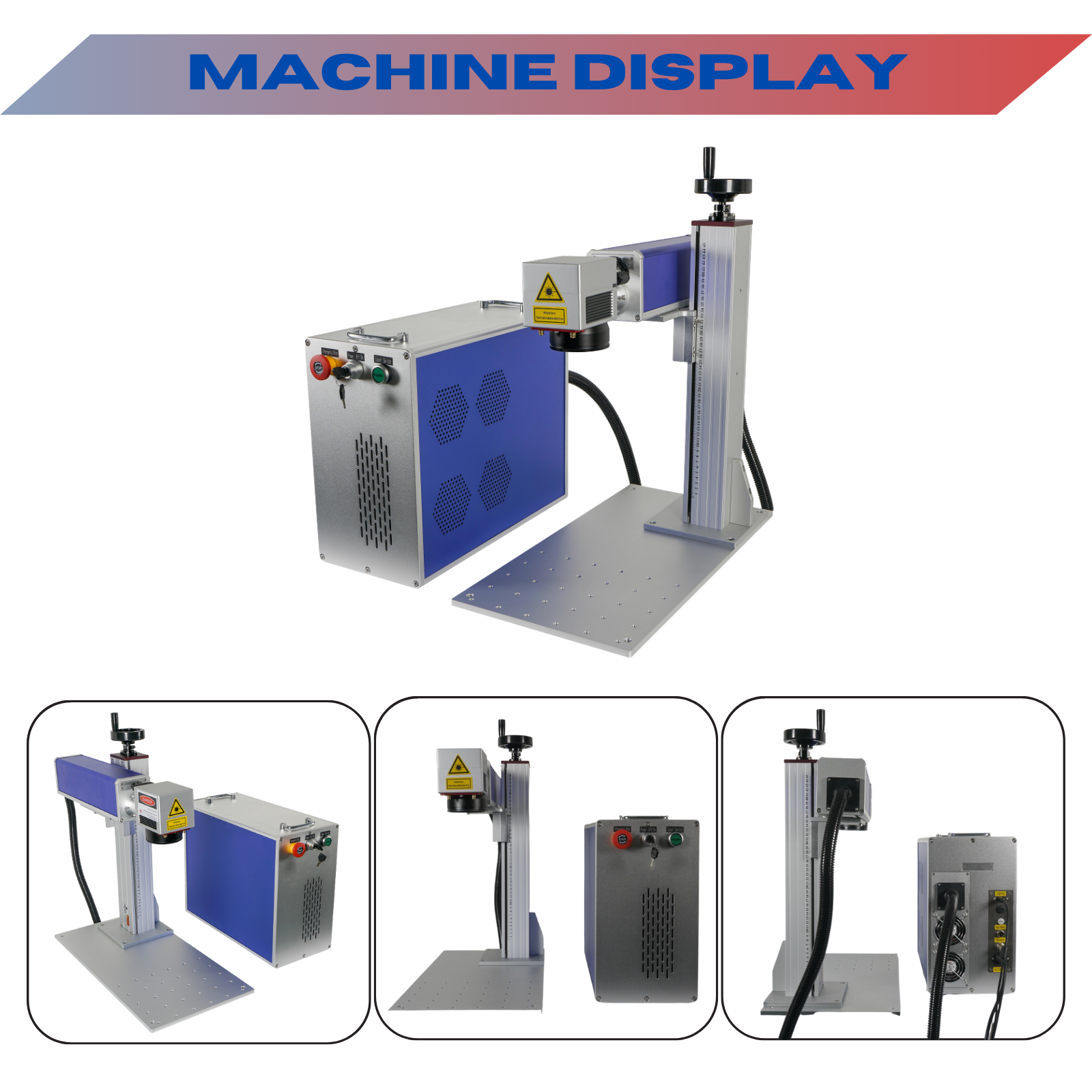 20W Raycus Fiber Laser Engraver Marking Machine