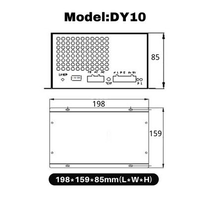 DY10 DY13 DY20 CO2 Laser Alimentation Série DY Pour RECI CO2 Laser Tube