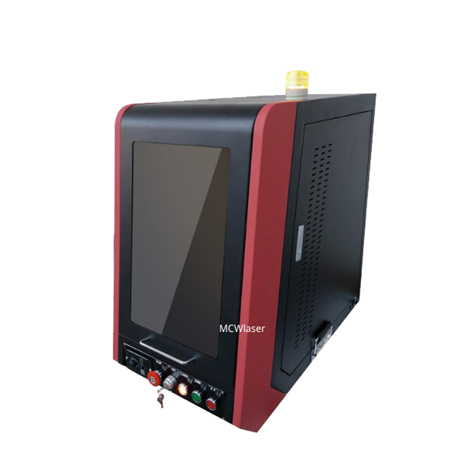 MCWlaser – Machine de fabrication de Laser à Fiber Raycus de Type A, 20W/30W/50W, Machine de gravure et de marquage sur métal