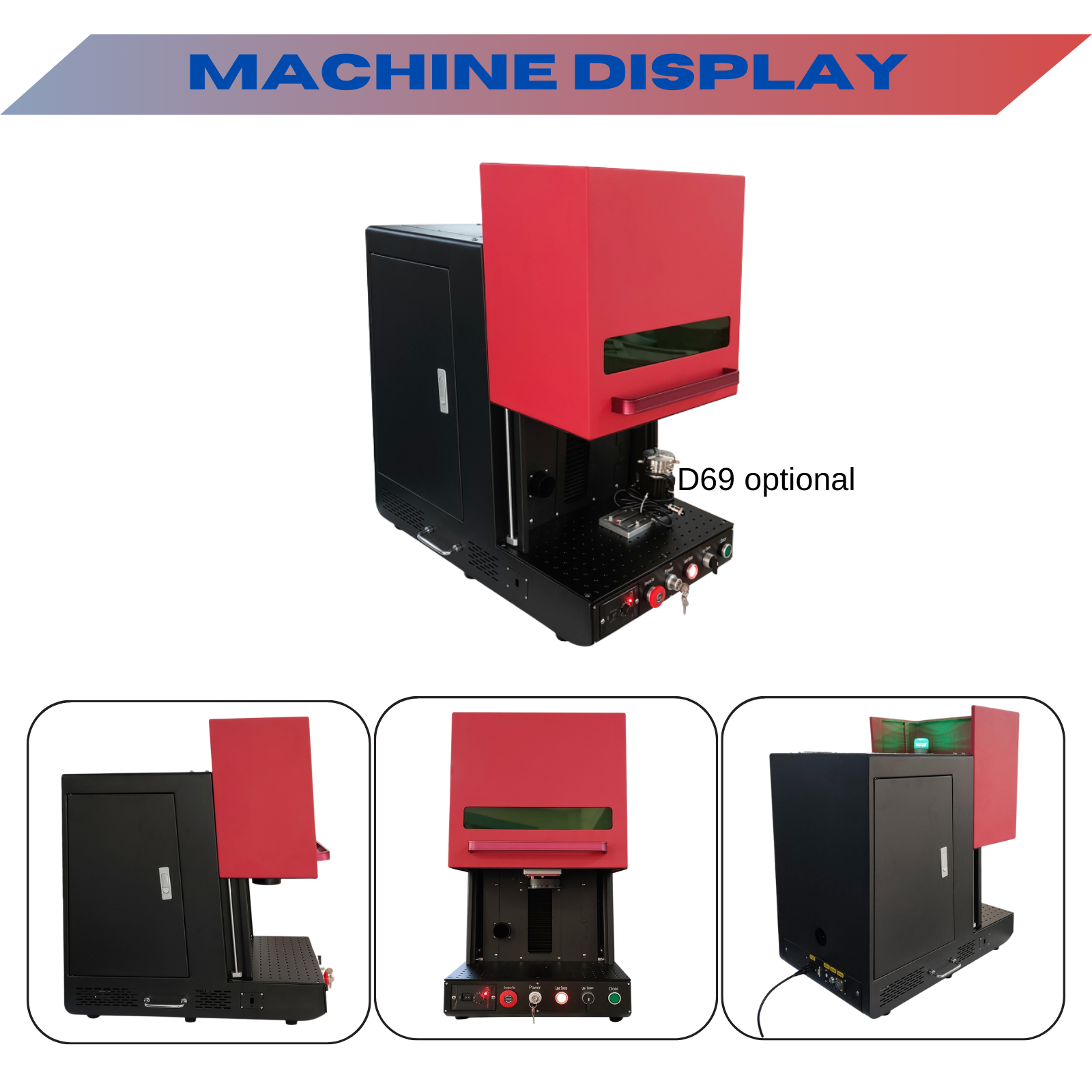 Raycus Fiber Laser Engraver Marking Machine