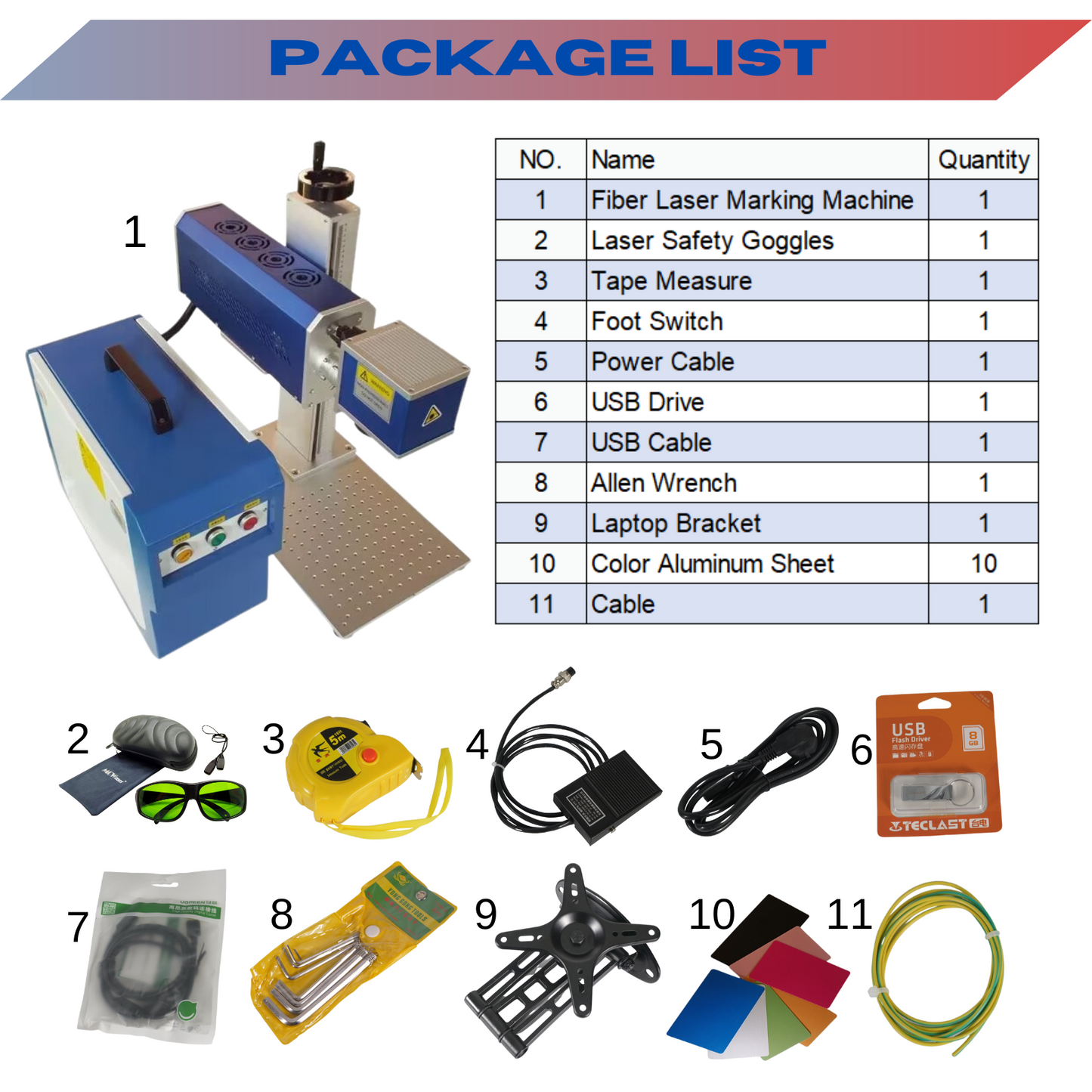 MCWlaser CO2 Laser Marking Machine