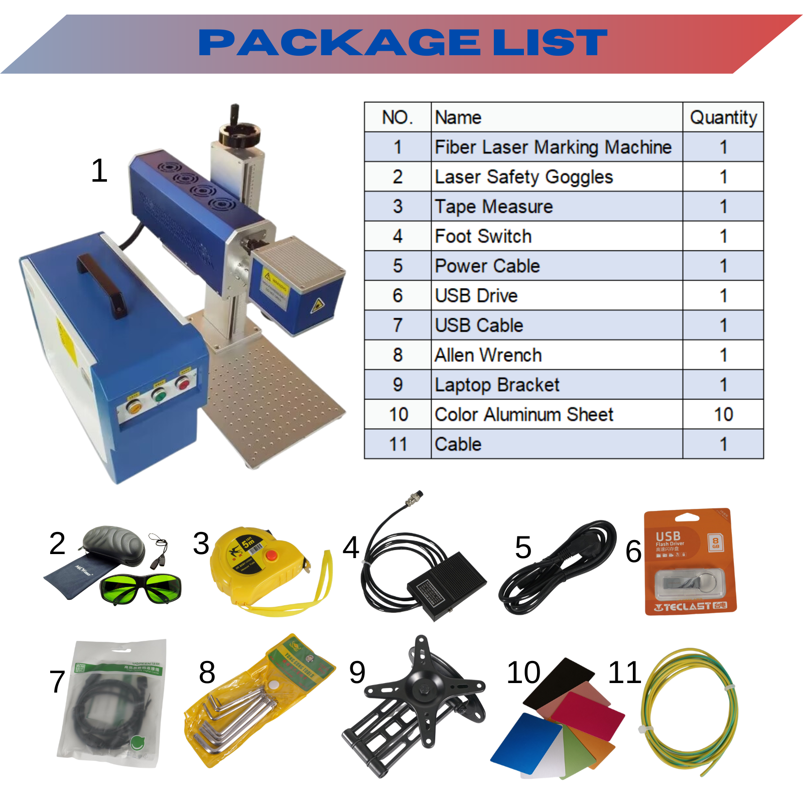 MCWlaser CO2 Laser Marking Machine