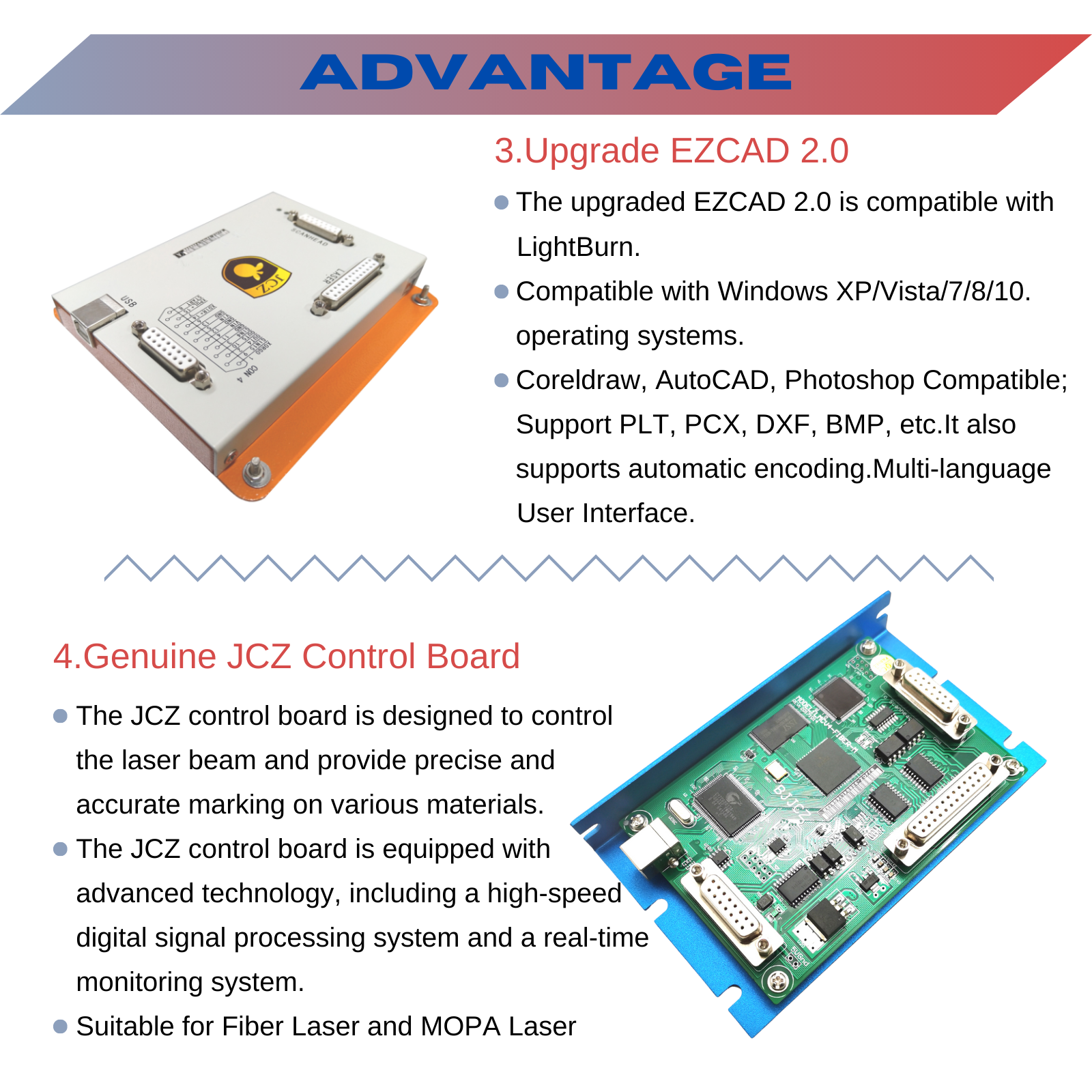 20W Raycus Fiber Laser Engraver Marking Machine