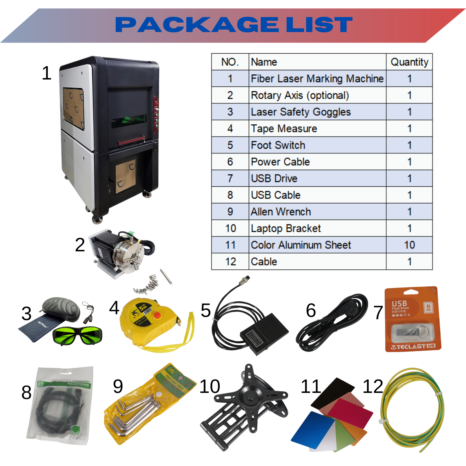 100W MOPA JPT M7 Fiber Laser Engraver