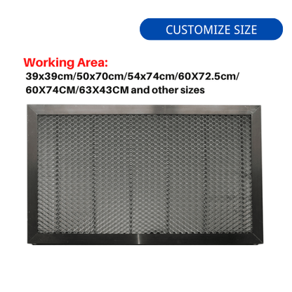 MCWlaser Honeycomb Working Table Customize Size For CO2 Laser  Engraving & Cutting Machine