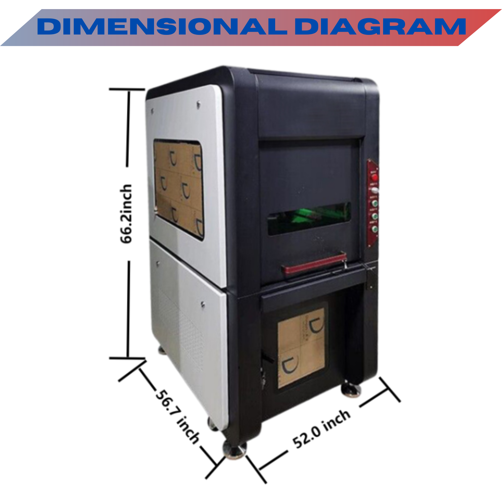 100W MOPA JPT M7 Fiber Laser Engraver