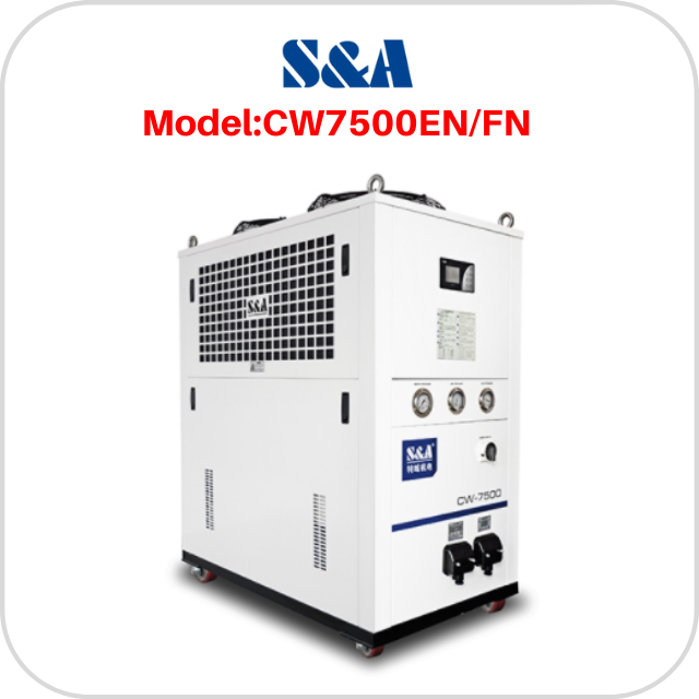 S&A Genuine CW-7500 Series (CW-7500EN/FN) Industrial Water Chiller